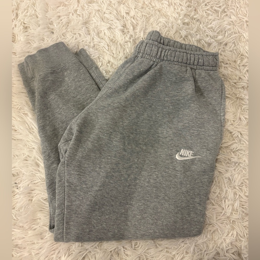 Nike Kids Heather Gray Joggers